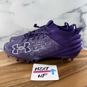 Under Armour Blur Smoke 2.0 MC Football Cleats 3027978-300 Size 8.5 Purple